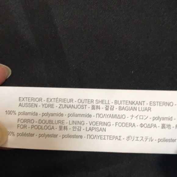 NWT! Zara Size L dark navy puffer down jacket - Picture 9 of 10